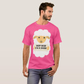 Beep Beep I bin ein Schafe T-Shirt (Vorne ganz)