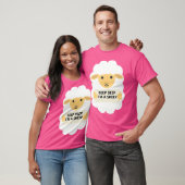 Beep Beep I bin ein Schafe T-Shirt (Unisex)