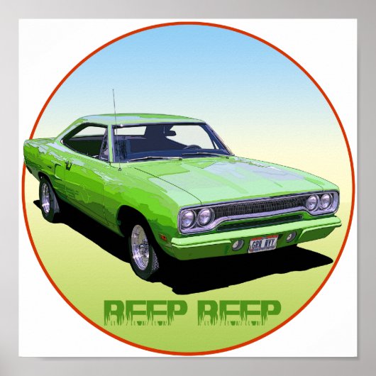 Beep-Beep Poster (Vorne)