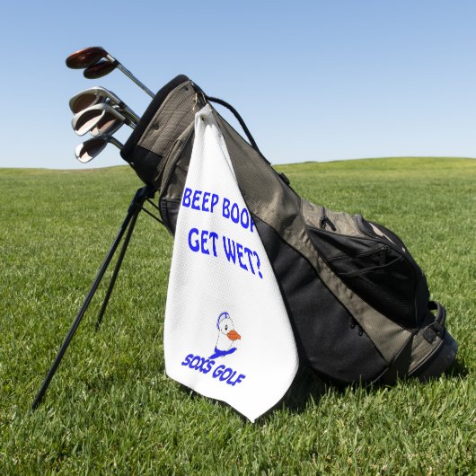 Beep Boop? Golf Handtuch? Golfhandtuch (Gras)