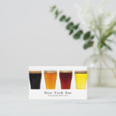 Beer & Ale Display, Pub/Brauerei Visitenkarte (Stehend Vorderseite)