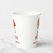 Beer and Wings Birthday Party Pappbecher (Links)