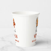 Beer and Wings Birthday Party Pappbecher (Rechts)