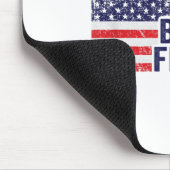 Beer Bacon S& Freedom - Funny US Flag Grillen Mousepad (Ecke)