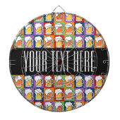 BEER Bar Pop Art Dart Board Dartscheibe (vorne)