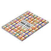 BEER Bar Pop Art Sonderanfertigungen Notizblock (Linke Seite)