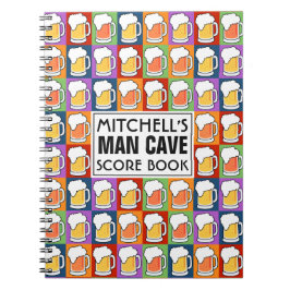 BEER Bar Pop Art Sonderanfertigungen Notizblock