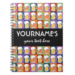 BEER Bar Pop Art Sonderheft Notizblock