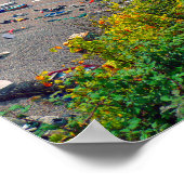 Beer Beach Jurassic Coast Devon England Poster (Ecke)