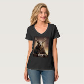 Beer Bear Deer T-Shirt (Vorderseite Vollansicht)