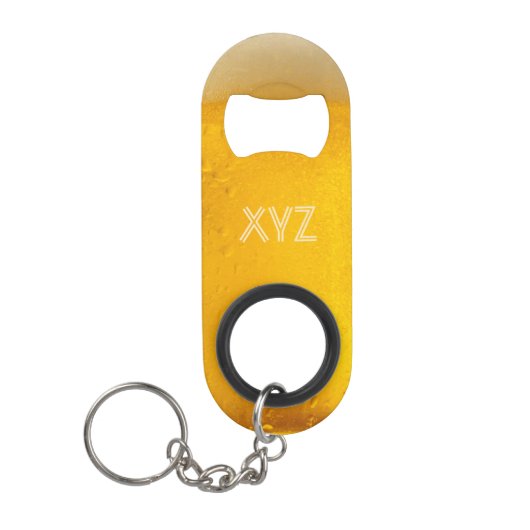 BEER benutzerdefiniertes Monogramm Flaschenöffner (Vorderseite)