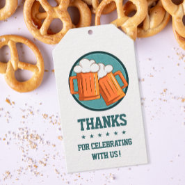 Beer Birthday Vielen Dank Geschenkanhänger