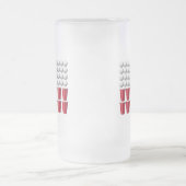 Beer Bong Polska Mattierte Tasse (Mittel)
