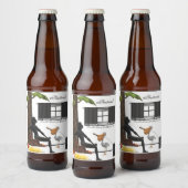 Beer Bottle Label von James Michael Miller Bierflaschenetikett (Flaschen)
