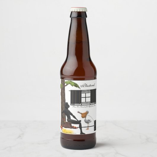 Beer Bottle Label von James Michael Miller Bierflaschenetikett (Vorderseite)