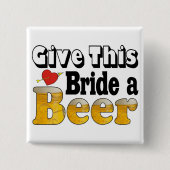 Beer Bride Button (Vorderseite)