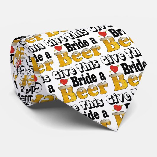 Beer Bride Krawatte (Gerollt)