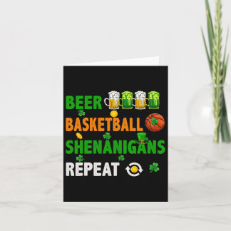 Beer Bysketbyll Shenanigans Wiederholung St. Patri Karte