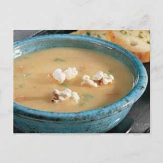 Beer Cheese Soup Recipe Postkarte