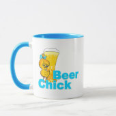 Beer Chick #2 Tasse (Links)