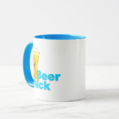 Beer Chick #2 Tasse (Vorderseite Links)