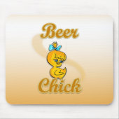 Beer Chick Mousepad (Vorne)