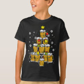 Beer Christmas Tree Xmas Brew Dad Men T-Shirt (Vorderseite)