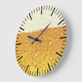 Beer Clock Große Wanduhr (Winkel)