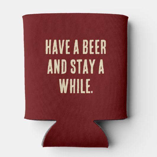 Beer Cozie Dosenkühler (Rückseite)