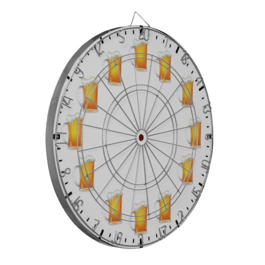Beer Dart Board Dartscheibe (Vorderseite Links)