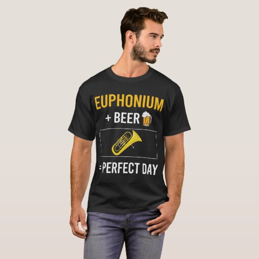 Beer Day Euphonium T-Shirt (Vorne ganz)
