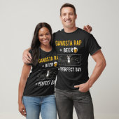 Beer Day Gangsta Rap Rapping Rapper T-Shirt (Unisex)