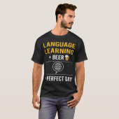 Beer Day Language Learning T-Shirt (Vorne ganz)