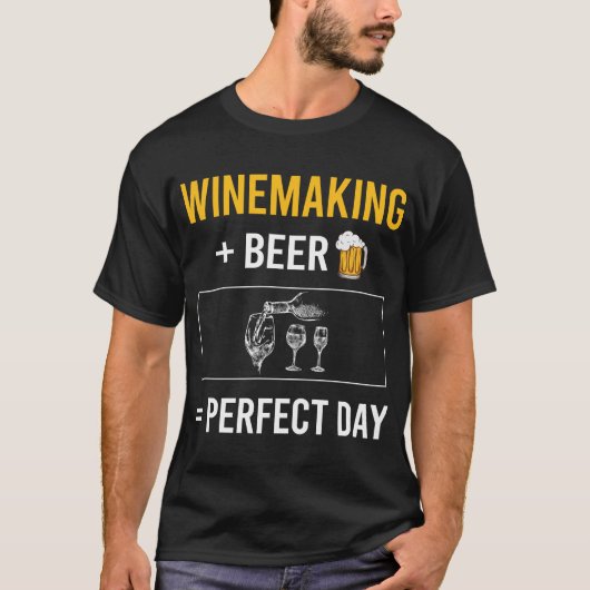 Beer Day Winemaking Winemaker T-Shirt (Vorderseite)
