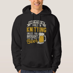 Beer Dont Bother Me während ich trinke Bier Lover Hoodie