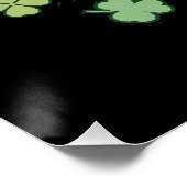 Beer Drinking Club St. Paddy's Day Poster (Ecke)