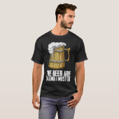 Beer drinking Drink Beer man T-Shirt (Vorne ganz)