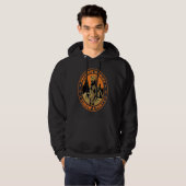Beer Drinking Grizzly Bear Quote Hoodie (Vorne ganz)