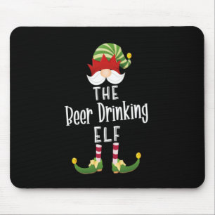 Beer Drinks Elf Gruppe Weihnachten Geburtstag Mousepad