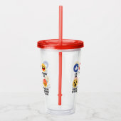 Beer Emojis Acryltrinkbecher (Rechts)