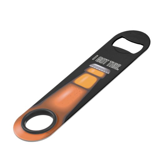 Beer Funny ich Got dieses Speed Bottle Opener Speedflaschenöffner (Rückseite Schrägansicht)