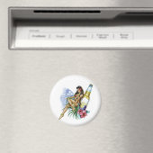 Beer Girl Magnet (In Situ (Geschirrspüler))