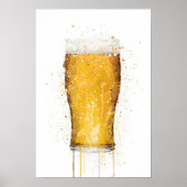 Beer Glass Poster (Vorne)