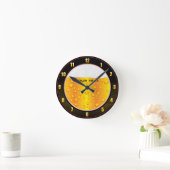 Beer Glass Wall Clock Runde Wanduhr (Zuhause)