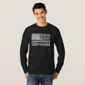 Beer Golf Guns Freedom T-Shirt (Vorne ganz)