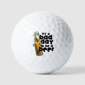 Beer Golf Joke: It's a Bad Day to Be a Beer Golfball (Vorderseite)