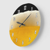 Beer Große Wanduhr (Winkel)