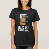 Beer Homebrew Brewer T-Shirt (Vorderseite)