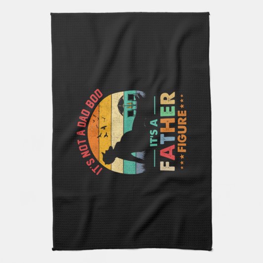 Beer It's Not A Dad Bod It's A Father Figure Beer Geschirrtuch (Vertikal)