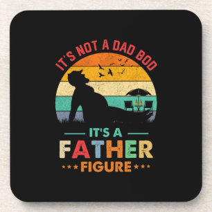 Beer It's Not A Dad Bod It's A Father Figure Beer Getränkeuntersetzer